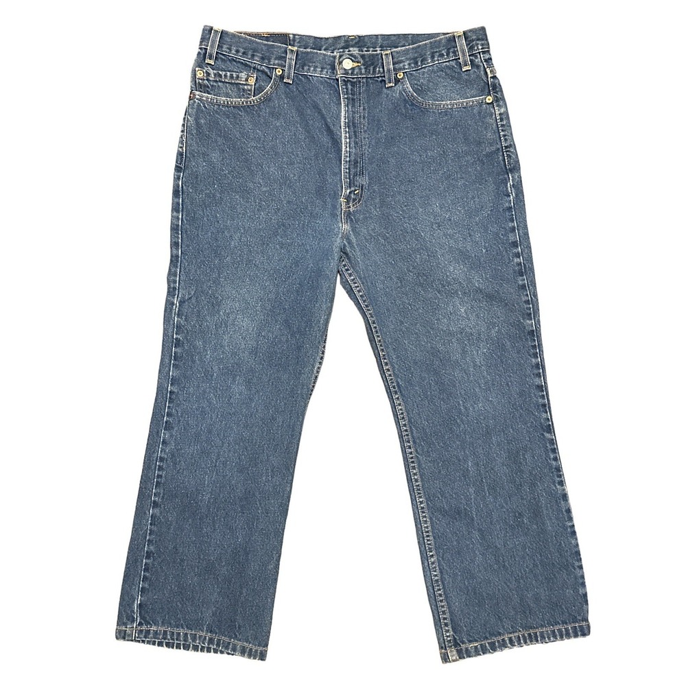 Vintage Levi's 517 Mens Boot Cut Denim‎ Jeans Size 40x30 Made In USA 100% Cotton